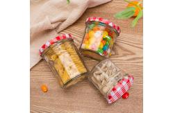 China 50ml / 120ml / 300ml Little Jars Of Jam , Empty Mason Glass Air Tight Jars supplier