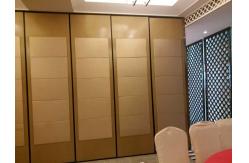 China Modern Top Hanging System Sliding Folding Wall / Banquet Hall Partitions supplier