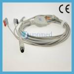 MEK 3 lead ECG Cable with clip/snap for sale
