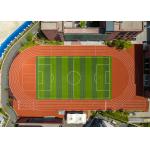 400m Standard Sandwich System Running Track Synthetic Rubber Sport Surfacing