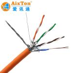 Cat7 STP FTP SFTP Lan Network Ethernet Cable With PVC 305M Pure Bare Copper Conductor 23AWG for Data Transfer for sale