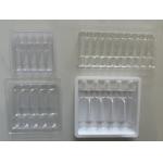 Blister Tray Packaging For Medicine Water Injection 1ml 2ml 5ml 10ml PET Ampoule Tray Customization for sale