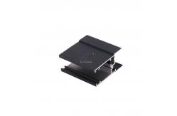 China Factory Price Anodized Brown Aluminum window Frame Extrusions Sliding Window Profile supplier