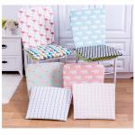 Patterned Plush Bench Cushion , Soft Sponge Filling Thin Seat Cushions for sale