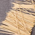 Easily Cleaned Flexible Round Bamboo Sticks For Barbecue