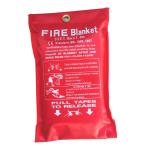 No Coating EN 1869 Fire Blanket Heat Resistant Fire Extinguishing Blanket 1.1*1.1m for sale