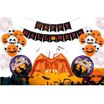 Wholesales Halloween Foil Balloons Wholesale Inflatable Cloud Double Print Mylar Balloon for sale