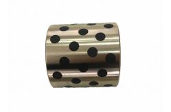 China C93200 / SAE660 ASTM B505 Tin Bronze Sleeve Bushing Oil Less Graphite Plugged supplier