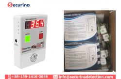 China Portable Walk Through Body Scanner Temperature Sensing System With Voice Broadcast supplier
