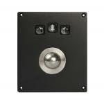 Black 25mm Military Trackball Vandal Proof With Red Phenolic Resin Mechnical for sale