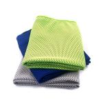 Rapid Cooling Custom Gym Towel Environmental Friendly Dging Processed Soft