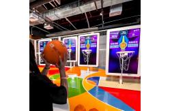 China Adults Multiple Players Folding Basketball Shot Electronic Arcade Game Machine supplier