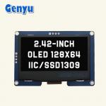 Monochrome 2.42 Inch OLED Display 128x64 Resolution SSD1309 I2C Interface for sale