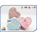 Heart Shaped Paper Handmade Gift Box Valentine'S Day Chocolate 1200gsm CCNB for sale