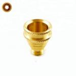 Auto Lathe Brass CNC Turning Parts 3 Axis Machining Parts Sandblast for sale
