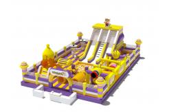 China Tiger Fun Park Playground With Big Slides And Obstacles Course supplier