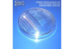 China Durable Molded Borosilicate Light Cover For Underwater Lamp supplier