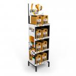Castrol Lubricating Motor Oil Display Rack Engine Oil Display Rack For Garage for sale