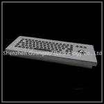 Stainless Steel 68 Key Keyboard , Ip67 Waterproof Computer Keyboard for sale