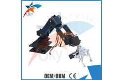 China 6DOF Clamp Claw Mount Arduino DOF Robot Aluminium Rotating Mechanical Robotic Arm supplier