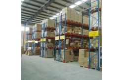 China Heavy Duty Adjustable Stackable Steel Pallet Racking 4 Tons / Layer supplier