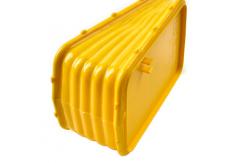 China Yellow leather Below Box Bee Hive Equipment , Bee Hive Tool For Beekeepers supplier