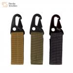 Heavy Duty Carabiner Hook Metal Webbing Buckle Strap Clip For Backpack for sale