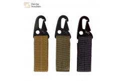 China Heavy Duty Carabiner Hook Metal Webbing Buckle Strap Clip For Backpack supplier