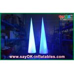 Light Circular Cone Inflatable Lighting Decoration For Advertising