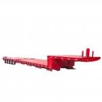 CIMC Heavy Duty Semi-Trailer Lowboy with Loading Capacity 30T 100T 3 Axles 4 Axles for sale