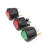 2 / 3pins Round Rocker Boat Switch For Ship Usage 6A 250V AC