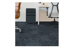 China Moon Style Carpet PVC Commercial Modular Carpet Printing Design supplier
