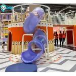 Customized Playground Equipment Navy Theme Kids Playground Plastic Amusement Park for sale