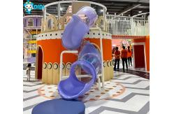 China Customized Playground Equipment Navy Theme Kids Playground Plastic Amusement Park supplier