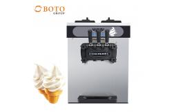 China BT-32ftb Desktop 3 Flavors Soft Ice Cream Machine Ice Cream Maker supplier