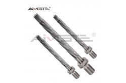 China 1mm - 20mm Custom End Mill Carbide Expansion Reamer With Spiral Flutes Thread Shank supplier
