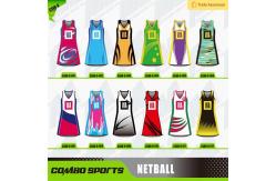 China XS-5XL Custom Netball Kit With Side Panels Body Length 68-87cm supplier