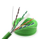 23AWG 500Mbps CAT6A CAT7 CAT8 Cable 305M FTP UTP LSZH Jacket