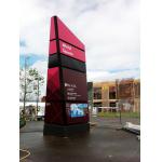  				Road Sign and Gas Station Decoartion with Aluminum Composite Panel 	        