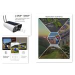 4G Solar live streaming out door camera 1080P with night vision protective solar camera for sale