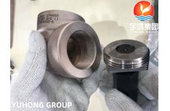 China ASTM B151 C70600 COPPER HIGH PRESSURE THREADED FITTING 3000LB NPT supplier