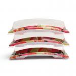 Nikki Sushi Box Disposable Plastic Transparent Packaging Box Takeout Nikki Bento Sushi Box Customized for sale