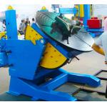 2T Bolt Lift Welding Turn Table With 3 Jaws Welding Chuck Steel Structure for sale