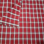 CN88 12 FR Plaid Cotton Fabric Yarn Dyed Twill 7.5oz For Flame Retardant Shirt for sale