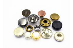 China Custom Engraved Logo •  On Buttons  • Decorative Metal Denim Brass Button supplier