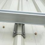 Horizontal Or Vertical Rapid Thin Solar Panel Mounting Clamps Frameless for sale