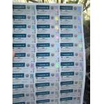 Tirzepatide 40mg Peptide Glass Vial Labels With Customized Design