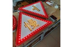China 10cm-25cm Reflective Tape Road Sign Board For Traffic Safety Warning supplier