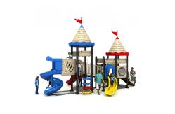 China Outdoor Playground Kids Plastic Slide Entertainment Funny Anti Static supplier