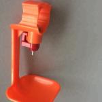 holding card bracket clamp clip chick chicken water nipple drinker for quail broiler poultry square tube pipe for sale